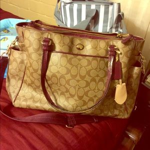 coach diaper bag